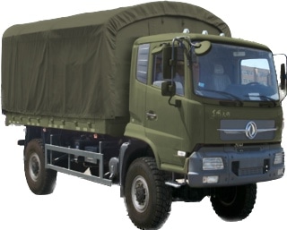 Бортовий тентований автомобіль 4х4 для перевезення людей (16 місць)  Dongfeng EQ2160BX5D