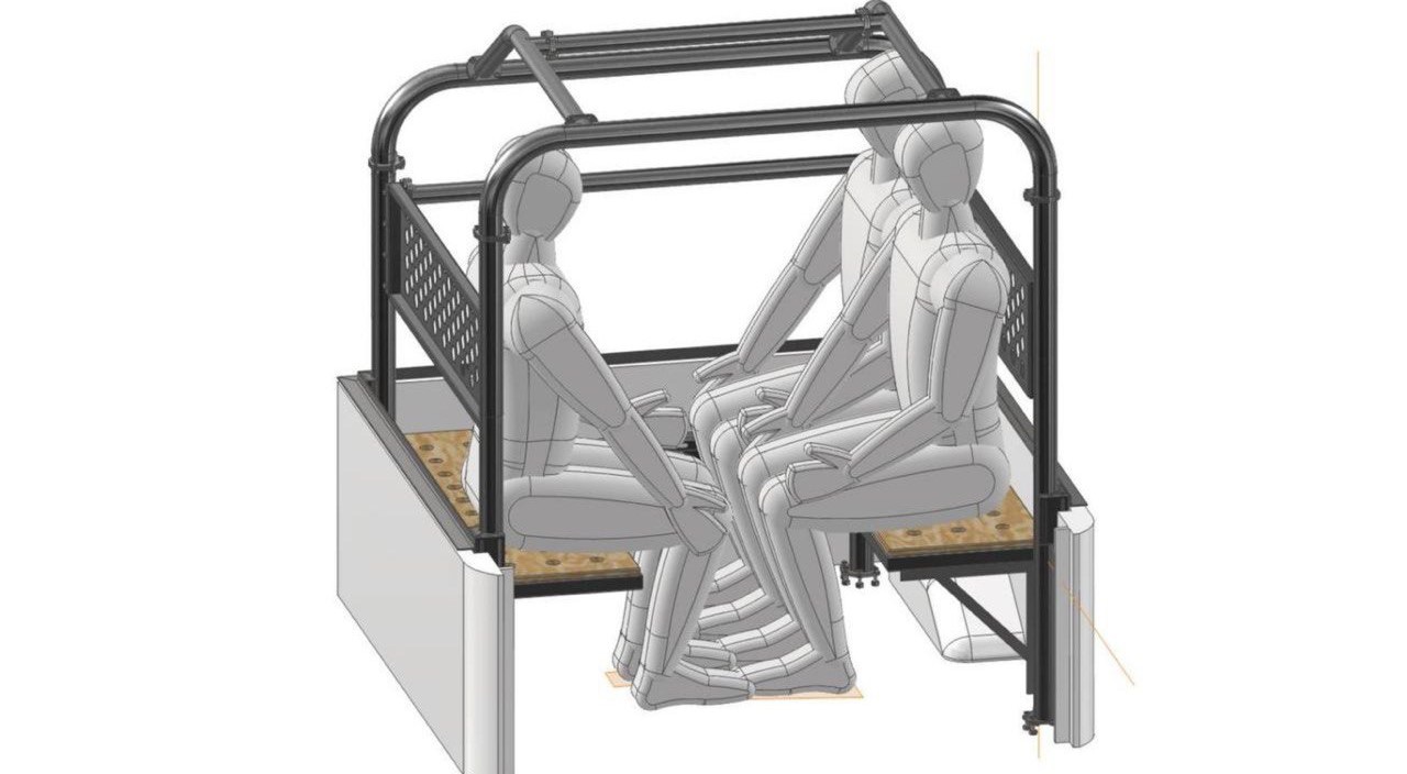 Спеціалізований каркасний кунг  для пікапів